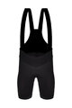 SANTINI Kurze Fahrradhose mit Trägern - KICK OFF - Schwarz