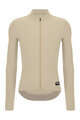 SANTINI Langarm Fahrradtrikot für den Winter - RTR - Beige