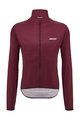 SANTINI Winddichte Fahrradjacke - NEBULA - bordeaux