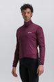 SANTINI Winddichte Fahrradjacke - NEBULA - bordeaux