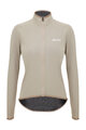 SANTINI Fahrrad-Thermojacke - GUARD NIMBUS - Beige