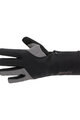 SANTINI Langfinger-Fahrradhandschuhe - FJORD - Schwarz