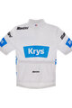 SANTINI Kurzarm Fahrradtrikot - TDF BEST YOUNG RIDER - Weiß