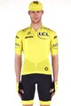 SANTINI Kurzarm Fahrradtrikot - TOUR DE FRANCE LEADER 2023 - Gelb