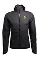 SCOTT wasserfeste Jacke - RC RUN WP - Schwarz/Gelb