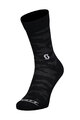 SCOTT Klassische Fahrradsocken - AS TRAIL CAMO CREW - Schwarz/Grau