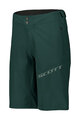 SCOTT Fahrradshorts ohne Träger - ENDURANCE LS/FIT W/PAD - Grün