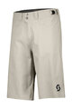 SCOTT Fahrradshorts ohne Träger - TRAIL FLOW W/PAD - Elfenbein