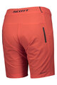 SCOTT Fahrradshorts ohne Träger - ENDURANCE LS/FIT W/PAD W - Rot