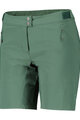 SCOTT Fahrradshorts ohne Träger - ENDURANCE LS/FIT W/PAD W - Grün