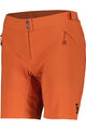 SCOTT Fahrradshorts ohne Träger - ENDURANCE LS/FIT W/PAD W - Orange