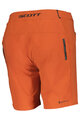 SCOTT Fahrradshorts ohne Träger - ENDURANCE LS/FIT W/PAD W - Orange