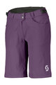 SCOTT Fahrradshorts ohne Träger - TRAIL FLOW W/PAD - Lila