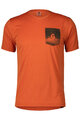 SCOTT Kurzarm Fahrradtrikot - GRAVEL 20 - Orange
