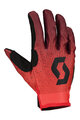 SCOTT Langfinger-Fahrradhandschuhe - 350 DIRT EVO JUNIOR - Rot/Schwarz