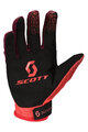 SCOTT Langfinger-Fahrradhandschuhe - 350 DIRT EVO JUNIOR - Rot/Schwarz