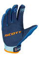 SCOTT Langfinger-Fahrradhandschuhe - 350 RACE EVO JUNIOR - Blau/Orange
