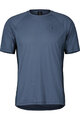SCOTT Kurzarm Fahrradtrikot - TRAIL FLOW PRO SS - Blau