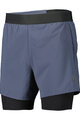 SCOTT Fahrradshorts ohne Träger - HYBRID ENDURANCE TECH - Blau/Schwarz