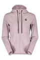 SCOTT Kapuzenpullover - TECH ZIP W - Rosa
