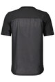 SCOTT Kurzarm Fahrradtrikot - TRAIL VERTIC ZIP SS - Schwarz