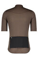 SCOTT Kurzarm Fahrradtrikot - GRAVEL MERINO - Braun