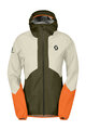 SCOTT wasserfeste Jacke - EXPLORAIR LIGHT DRYO 2.5L - Grün/Weiß