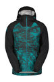 SCOTT wasserfeste Jacke - TRAIL STORM WP - Schwarz/Grün