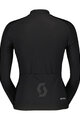 SCOTT Langarm Fahrradtrikot für den Winter - PRO WARM - Schwarz