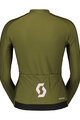 SCOTT Langarm Fahrradtrikot für den Winter - PRO WARM - Grün