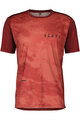 SCOTT Kurzarm Fahrradtrikot - VERTIC SS - Rot