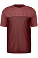SCOTT Kurzarm Fahrrad-Shirt - DEFINED MERINO SS - Rot