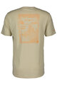 SCOTT Kurzarm Fahrrad-Shirt - DEFINED DRI SS - Beige
