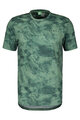 SCOTT Kurzarm Fahrrad-Shirt - DRI TIE DYE - Grün