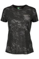 SCOTT Kurzarm Fahrrad-Shirt - DRI TIE DYE W - Schwarz