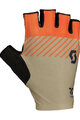 SCOTT Fingerlose Fahrradhandschuhe - RC TEAM SF - Rot/Beige/Schwarz