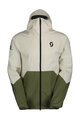 SCOTT wasserfeste Jacke - EXPLORAIR LIGHT DRYO 2.5L - Weiß/Grün