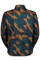 SCOTT Winddichte Fahrradjacke - ENDURANCE TECH WB - Blau/Braun