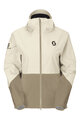 SCOTT wasserfeste Jacke - EXPLORAIR LIGHT DRYO 2.5L W - Weiß/Braun