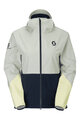 SCOTT wasserfeste Jacke - EXPLORAIR LIGHT DRYO 2.5L W - Grau/Blau/Gelb