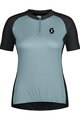 SCOTT Kurzarm Fahrradtrikot - ENDURANCE 20 W - Blau/Schwarz