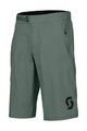SCOTT Fahrradshorts ohne Träger - TRAIL VERTIC W/PAD - Grün