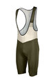 SCOTT Kurze Fahrradhose mit Trägern - BIB RC TEAM ++ - Grün/Grau