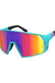 SCOTT Fahrradsonnenbrille - PRO SHIELD METAVERSE - Blau/Rosa
