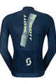 SCOTT Langarm Fahrradtrikot für den Sommer - RC PRO - Blau/Gelb