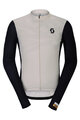 SCOTT Langarm Fahrradtrikot für den Sommer - RC ENDURANCE - Weiß/Schwarz