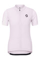 SCOTT Kurzarm Fahrradtrikot - ENDURANCE W - Rosa/Weiß