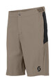SCOTT Fahrradshorts ohne Träger - VERTIC LT W/PAD - Beige/Schwarz