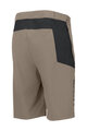 SCOTT Fahrradshorts ohne Träger - VERTIC LT W/PAD - Beige/Schwarz