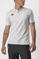 CASTELLI Kurzarm Fahrrad-Shirt - RACE DAY POLO - Weiß